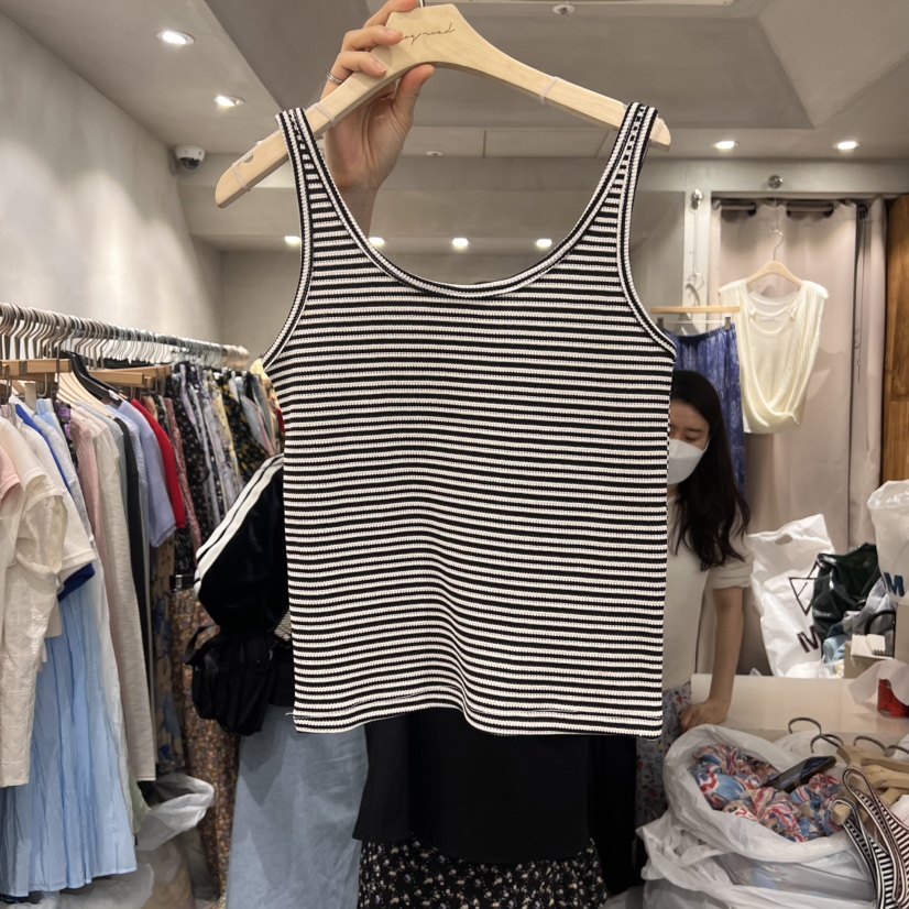 LOGROAD韓國直郵女士新品25春夏人氣休閑職業時尚真品吊帶背心LOG ROAD吊帶/背心圖色5