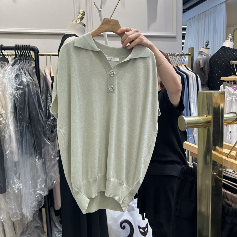 SOO JUNE韓國直郵女士新款25春夏時尚真品人氣推薦針織衫開衫SOO JUNE針織衫圖色5