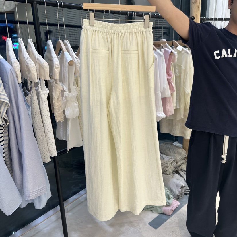 COPINER韓國代購女裝新品休閑職業人氣25春夏真品熱賣休閑褲COPINER休閑褲