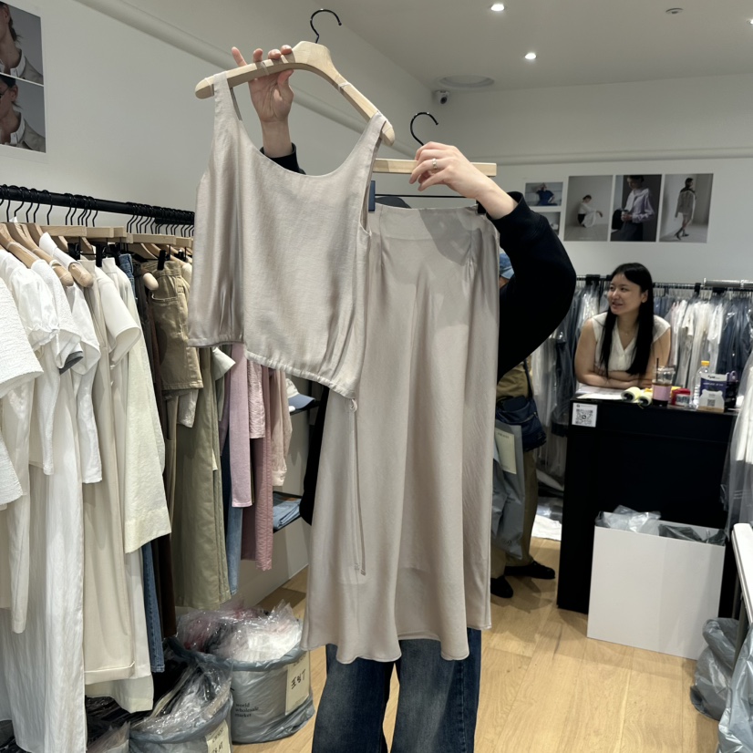 aube nunt東大門實拍女裝新品熱賣休閑時尚人氣職業25春夏套裝aube nunt套裝