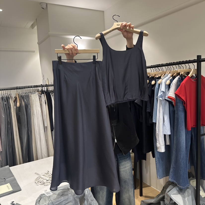 aube nunt東大門實拍女裝新品熱賣休閑時尚人氣職業25春夏套裝aube nunt套裝圖色3