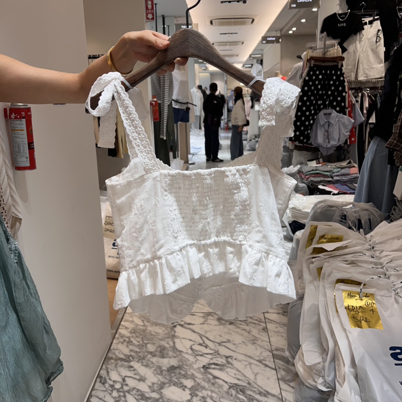 LOVE PULL韓國直郵女士新品職業推薦真品熱賣人氣吊帶背心LOVE PULL吊帶/背心