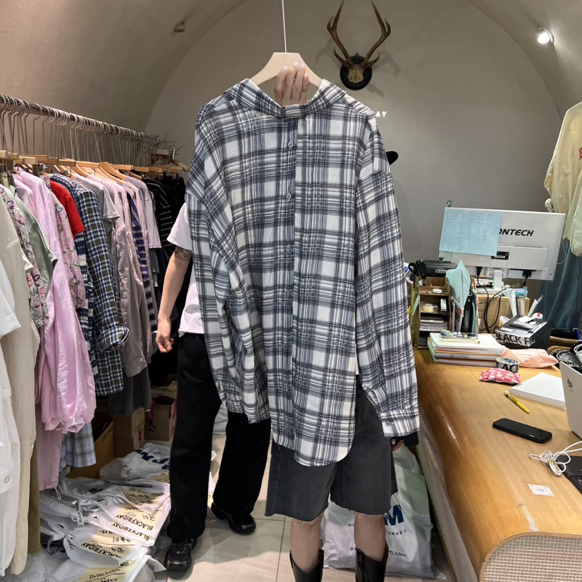 BLACKFRIDAY東大門代購女裝新款職業真品時尚人氣襯衫蕾絲衫BLACK FRIDAY襯衫/蕾絲衫