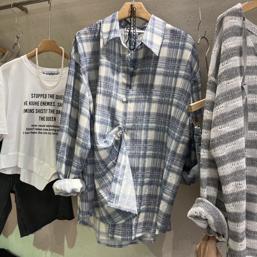 BLACKFRIDAY東大門代購女裝新款職業真品時尚人氣襯衫蕾絲衫BLACK FRIDAY襯衫/蕾絲衫圖色2