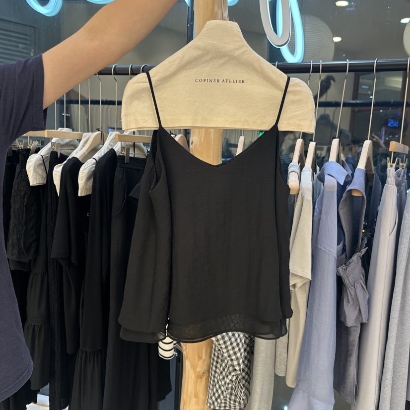 COPINER韓國直郵女裝新款真品25春夏推薦人氣職業時尚吊帶背心COPINER吊帶/背心圖色3