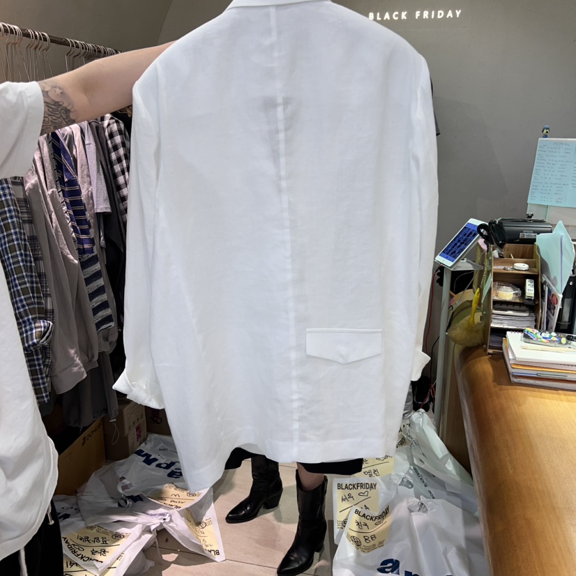 BLACKFRIDAY東大門直郵女裝新品25春夏人氣職業休閑推薦夾克BLACK FRIDAY夾克
