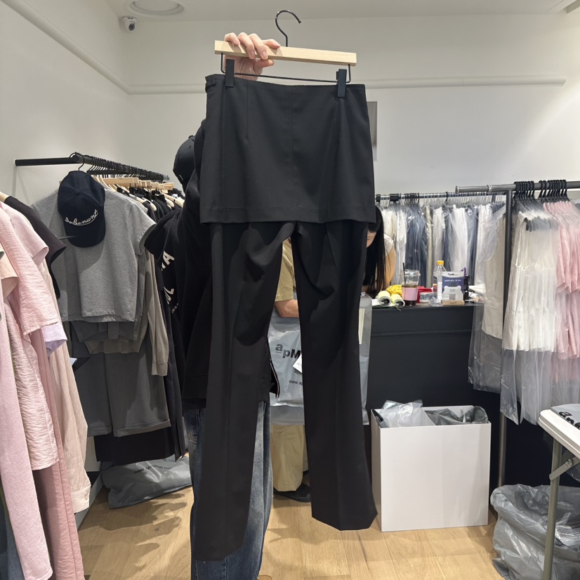 aube nunt東大門代購女士新款真品休閑推薦時尚25春夏裙褲aube nunt裙褲