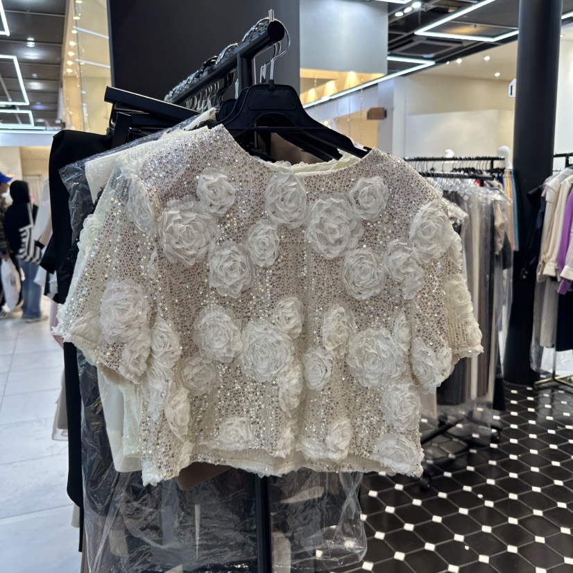 HERISH韓國直郵女裝新品休閑真品熱賣推薦職業25春夏襯衫蕾絲衫Herish襯衫/蕾絲衫圖色2