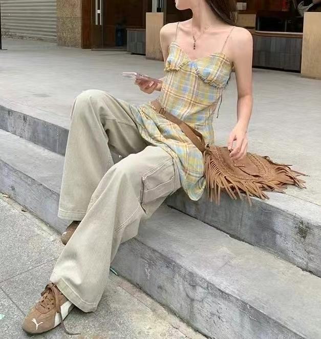 DEBELL韓國代購女裝新品人氣時尚職業25春夏熱賣牛仔褲口袋DEBELL牛仔褲