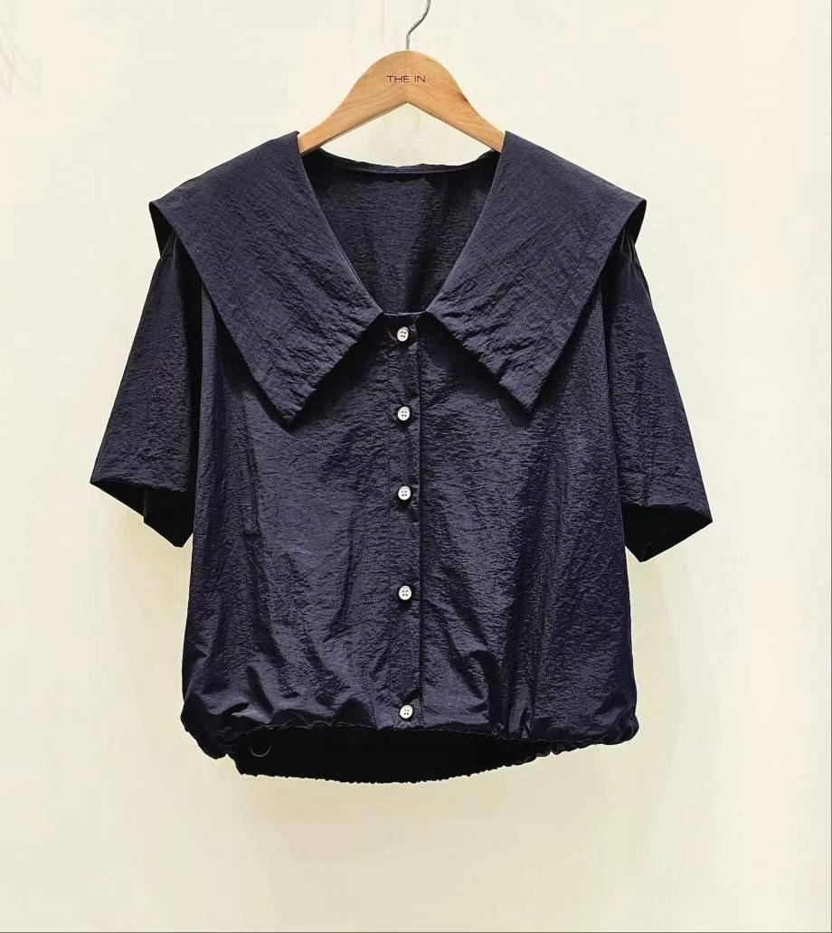 THE IN-더인-T東大門實拍女裝新品推薦休閑時尚襯衫蕾絲衫THE IN襯衫/蕾絲衫