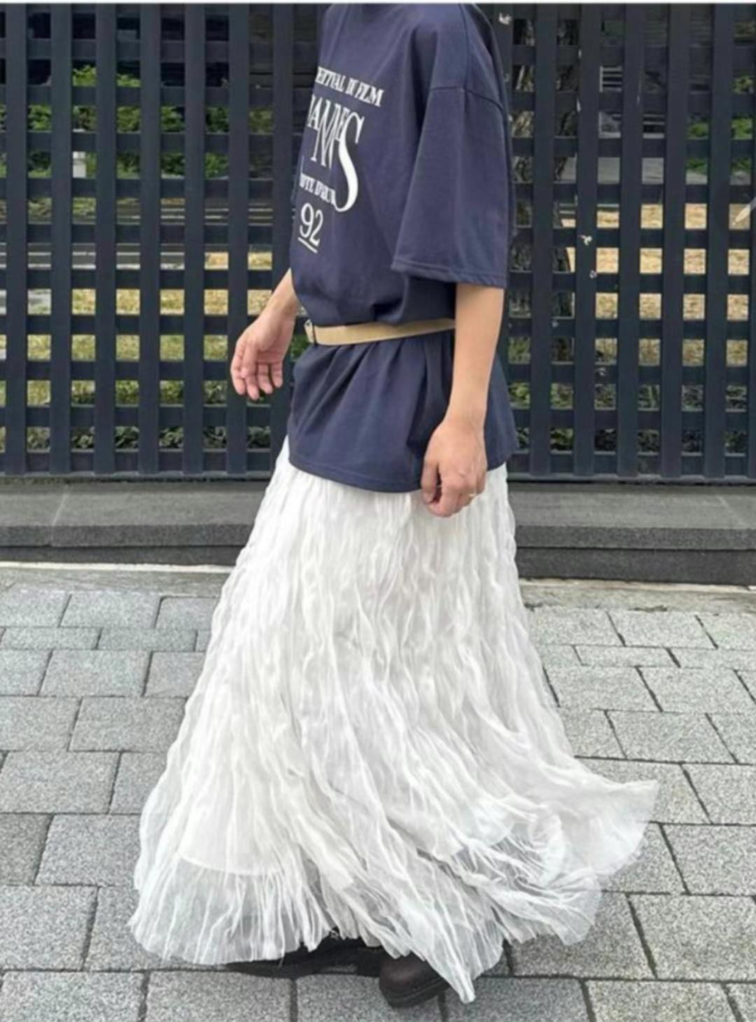 DEBELL韓國代購女士新款人氣推薦真品熱賣時尚25春夏職業長裙DEBELL長裙