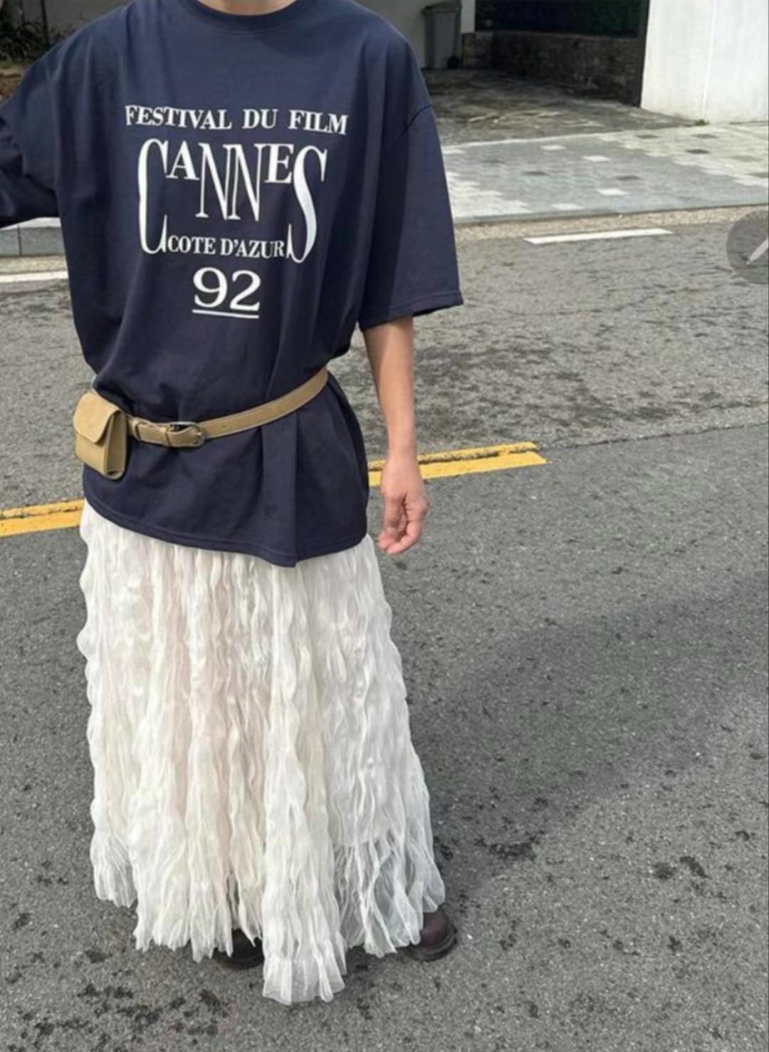DEBELL韓國代購女士新款人氣推薦真品熱賣時尚25春夏職業長裙DEBELL長裙