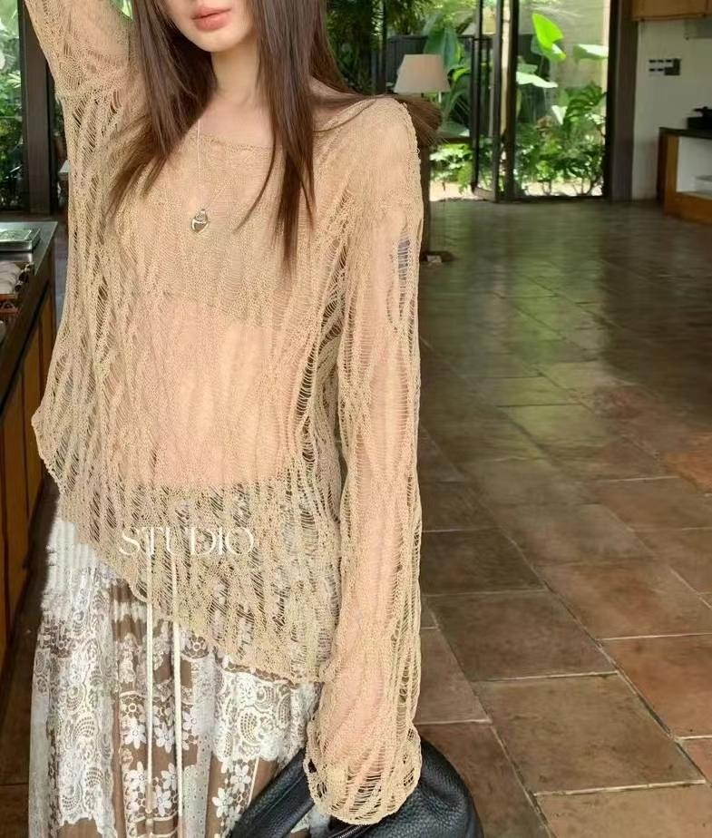 DEBELL東大門實拍女士新品時尚休閑職業推薦熱賣人氣針織衫DEBELL針織衫