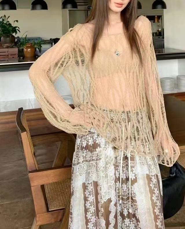 DEBELL東大門實拍女士新品時尚休閑職業推薦熱賣人氣針織衫DEBELL針織衫圖色2