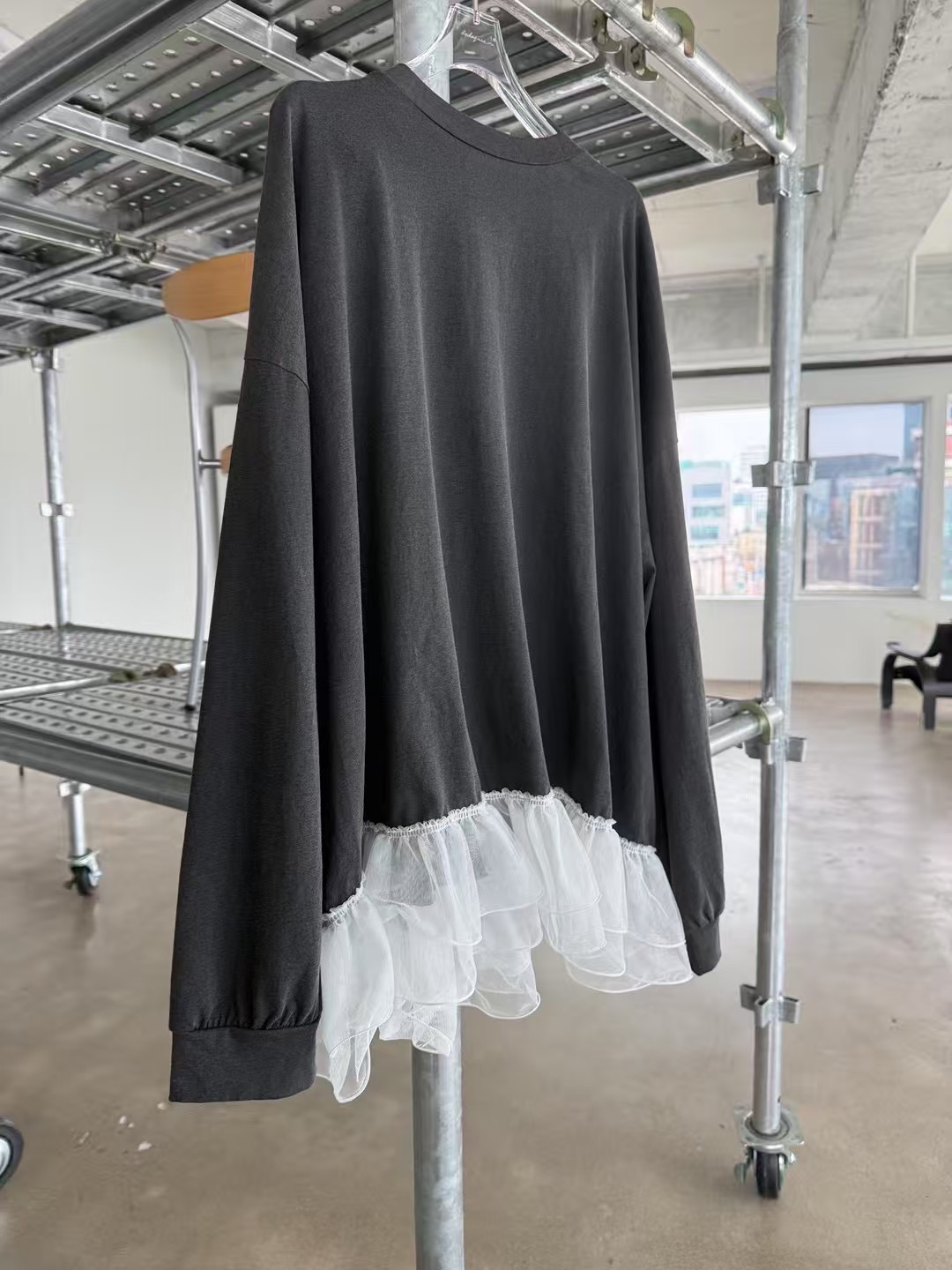 DODO QUEEN-도도퀸-T東大門實拍女裝新品25春夏人氣衛衣DODO QUEEN-도도퀸-T衛衣
