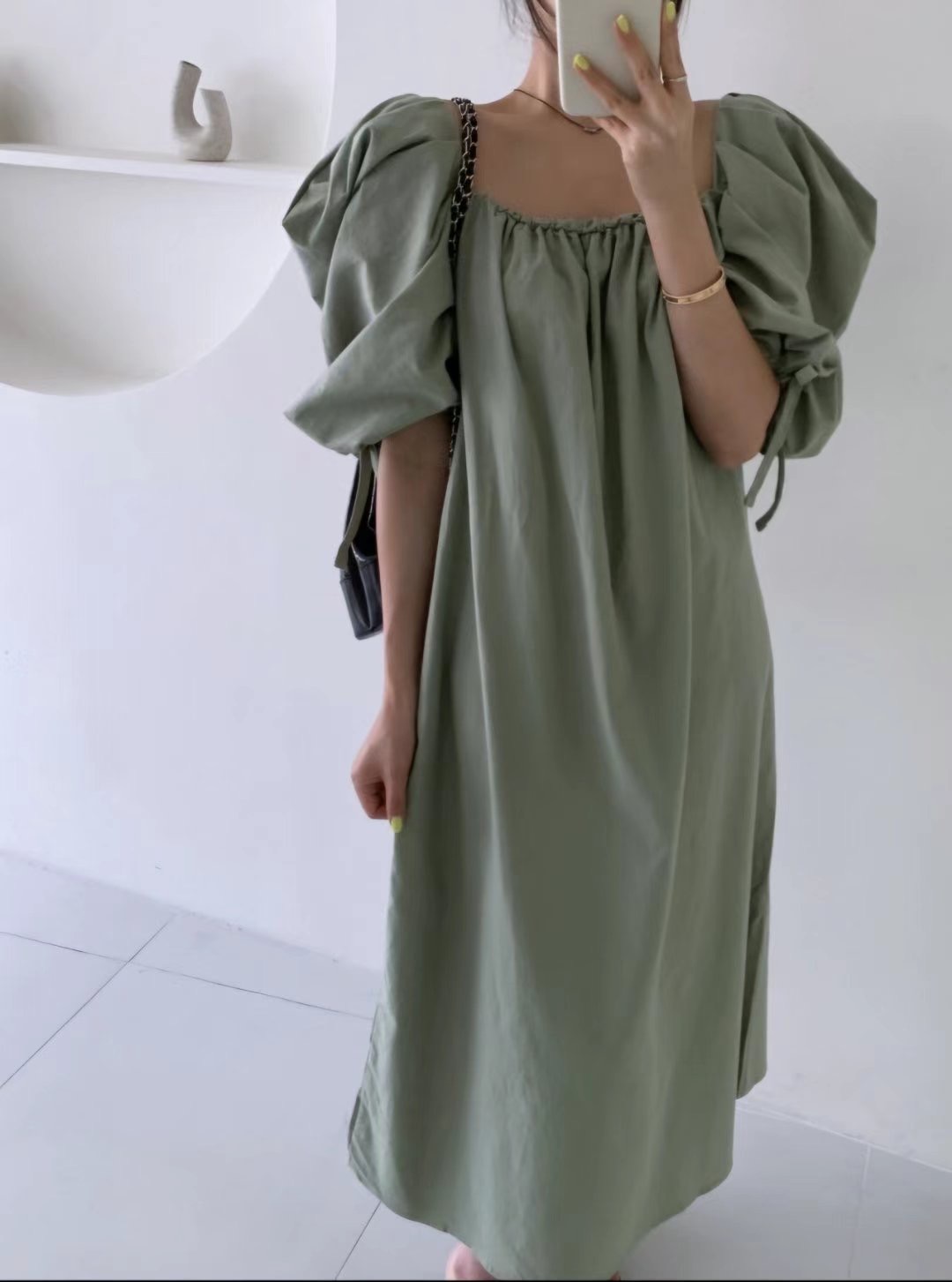 NADA東大門實拍女士新款時尚熱賣25春夏休閑人氣真品連衣裙NADA連衣裙圖色3