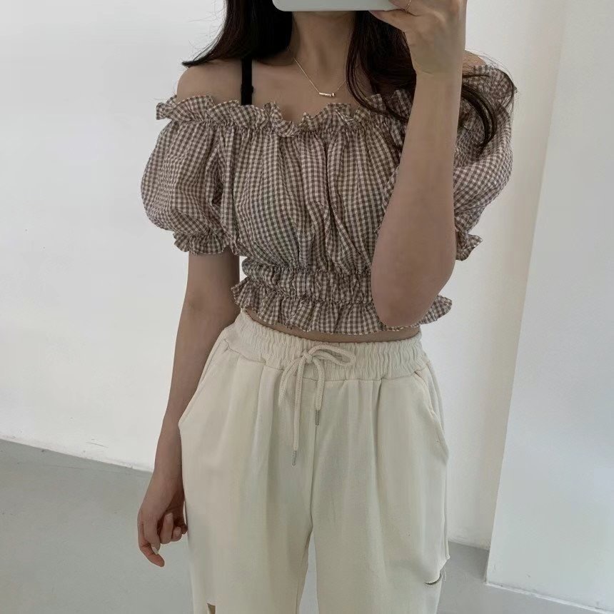 NADA東大門實拍女士新款熱賣25春夏職業時尚人氣襯衫蕾絲衫NADA襯衫/蕾絲衫圖色5