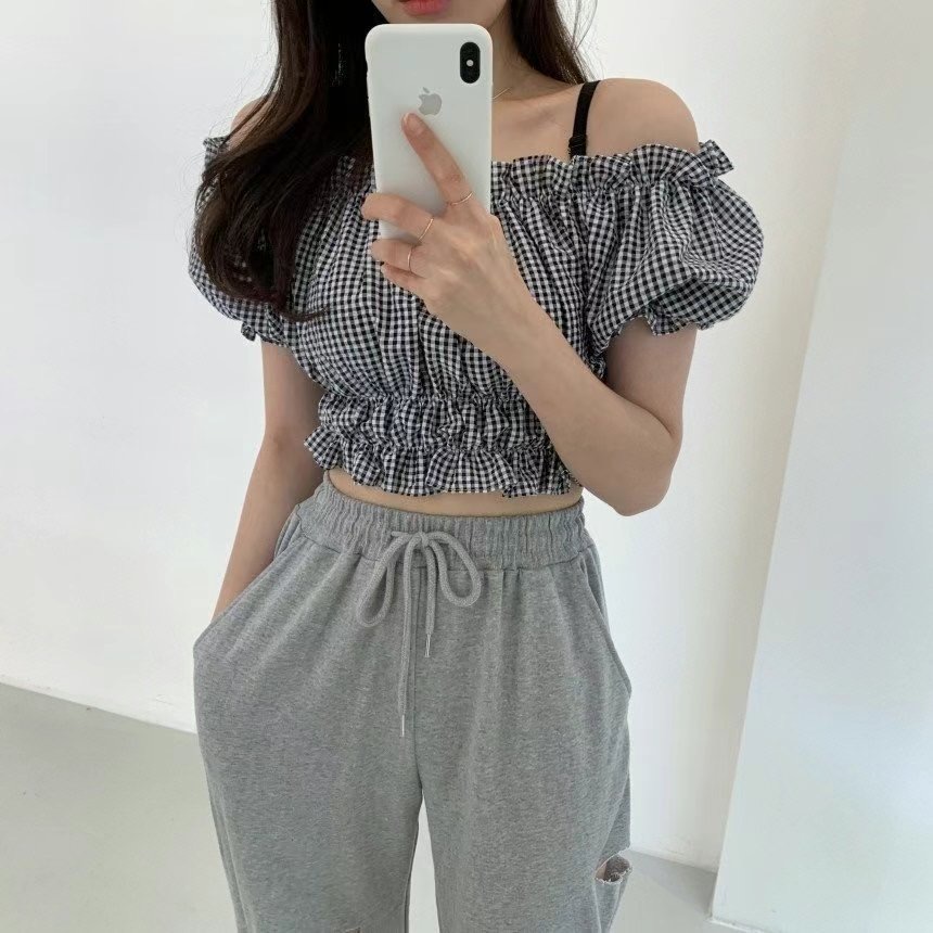NADA東大門實拍女士新款熱賣25春夏職業時尚人氣襯衫蕾絲衫NADA襯衫/蕾絲衫圖色6