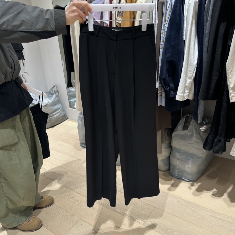 FAVOR-P東大門實拍女士新款職業25春夏時尚推薦休閑休閑褲FAVOR休閑褲圖色2