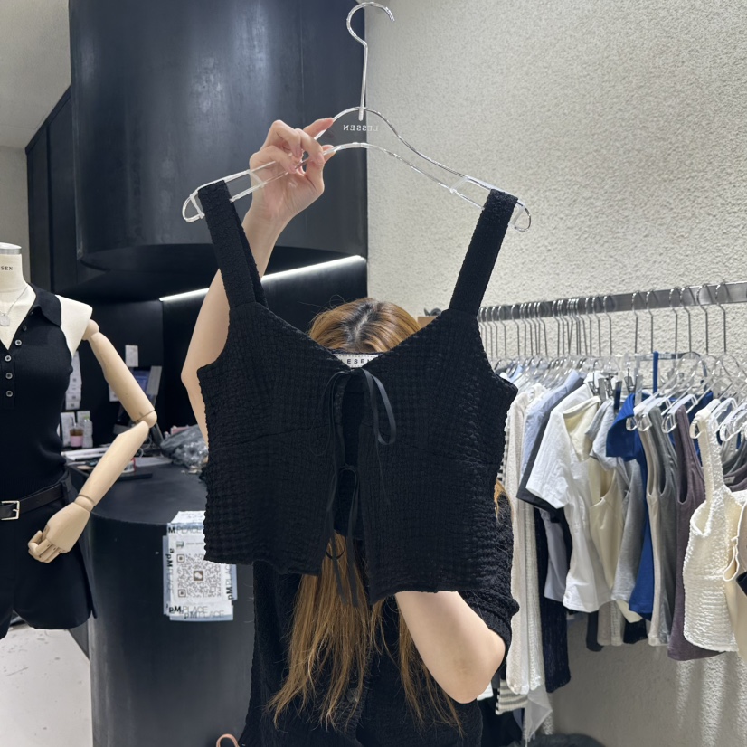 LESSEN韓國直郵女士新款推薦25春夏人氣熱賣真品時尚吊帶背心LESSEN吊帶/背心圖色2