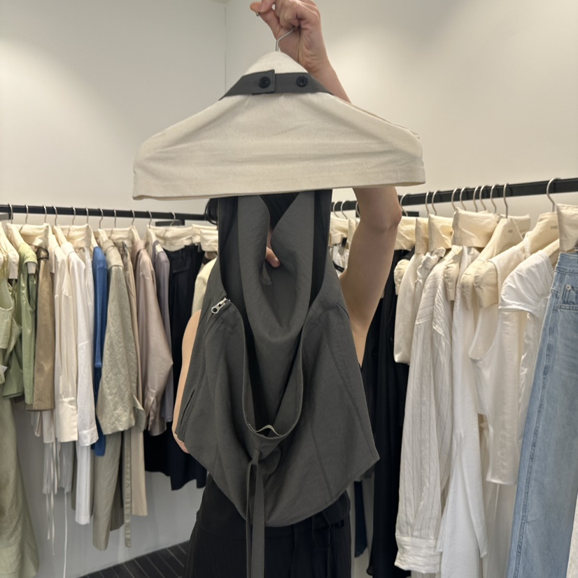 FIND-P東大門代購女裝新品推薦25春夏真品時尚吊帶背心含腰帶FIND-P吊帶/背心