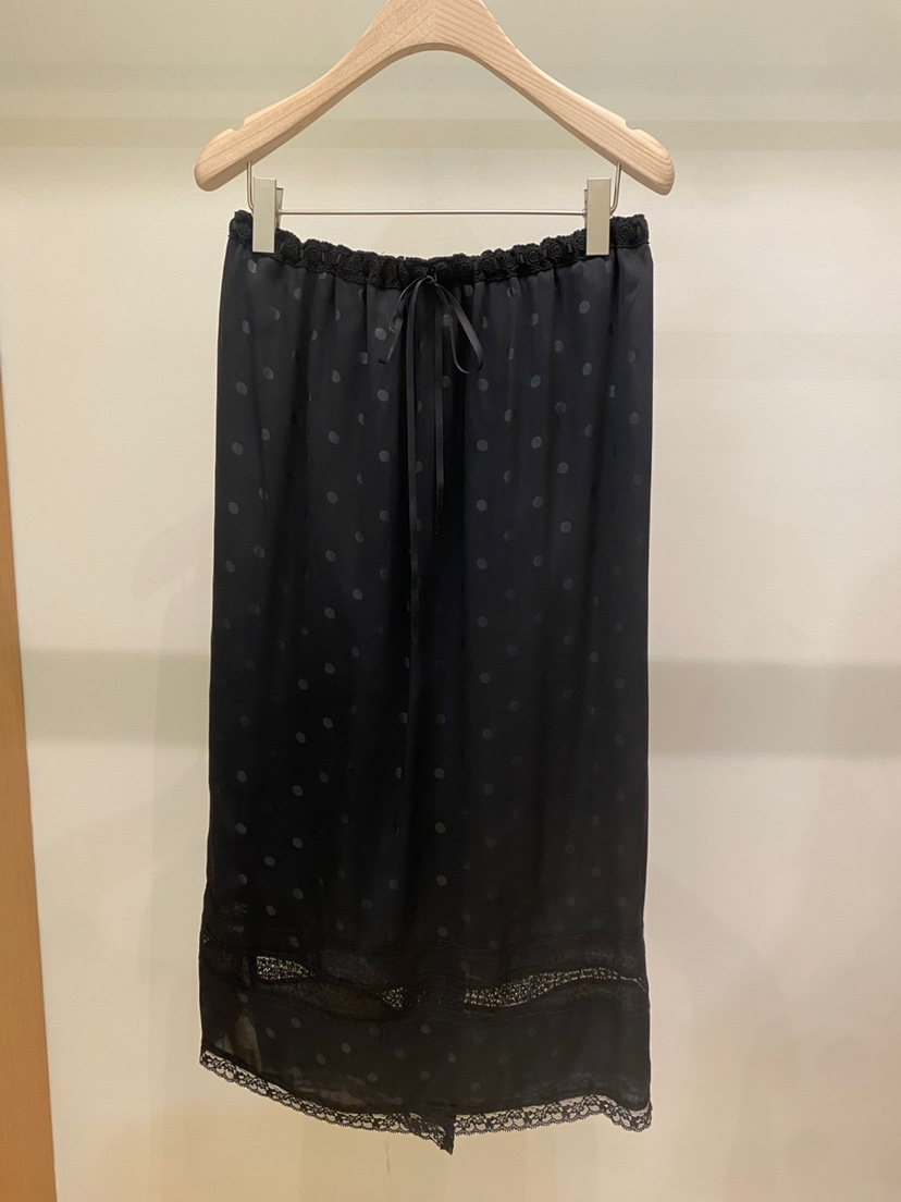TORRE東大門實拍女士新品時尚人氣25春夏休閑熱賣長裙圓點裙TORRE長裙圖色2