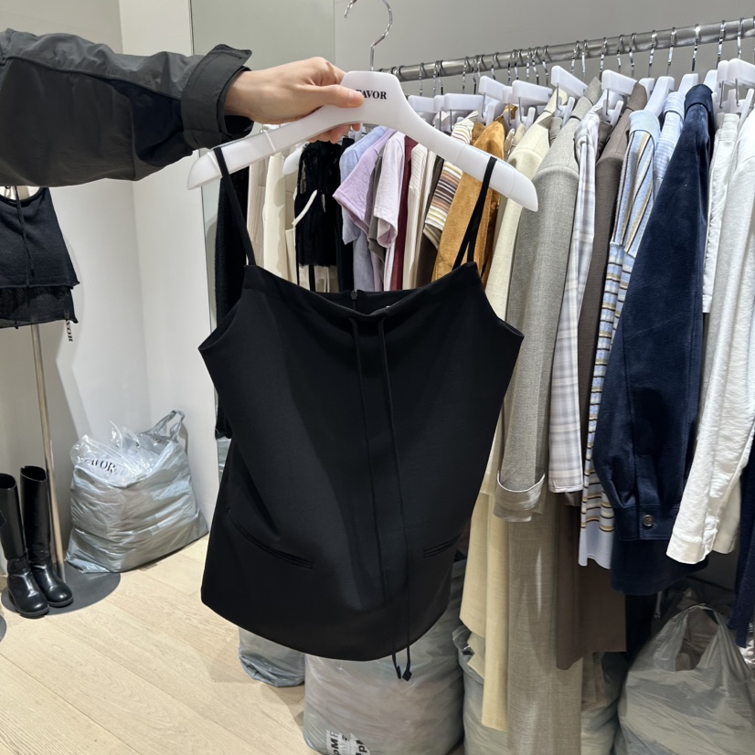 FAVOR-P東大門代購女裝新品時尚25春夏職業休閑真品吊帶背心FAVOR吊帶/背心圖色2