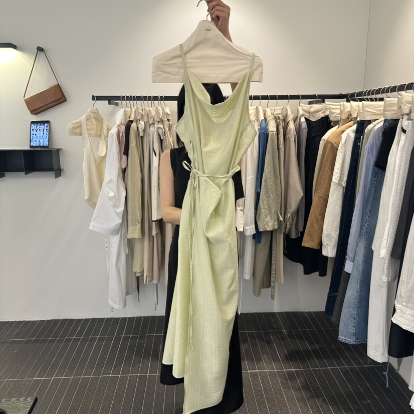 FIND-P韓國代購女士新品休閑時尚推薦職業25春夏人氣連衣裙FIND-P連衣裙