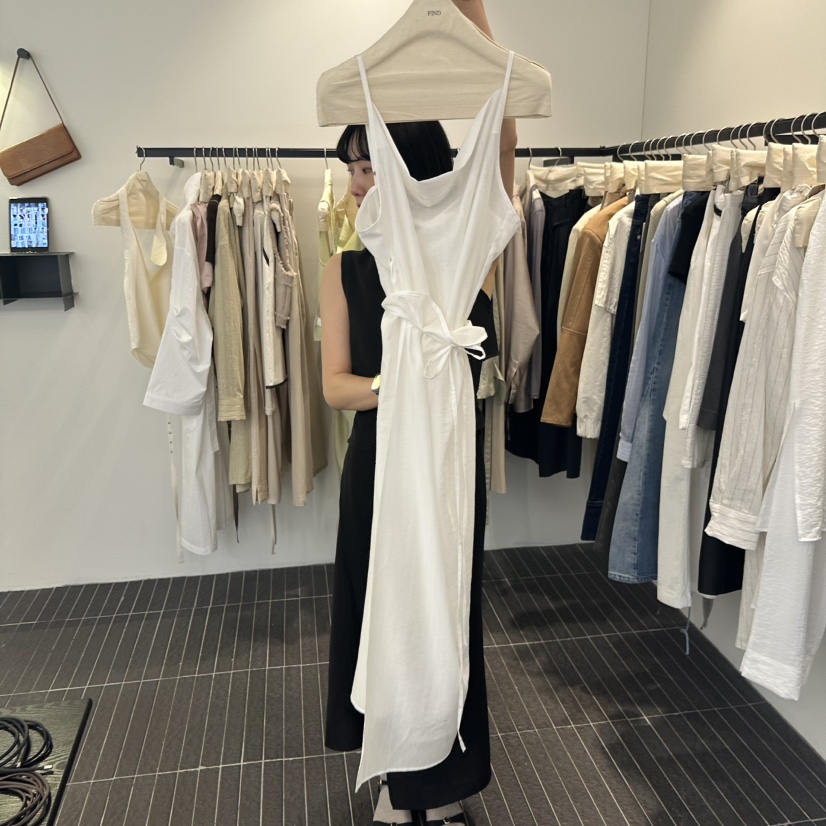 FIND-P韓國代購女士新品休閑時尚推薦職業25春夏人氣連衣裙FIND-P連衣裙圖色2