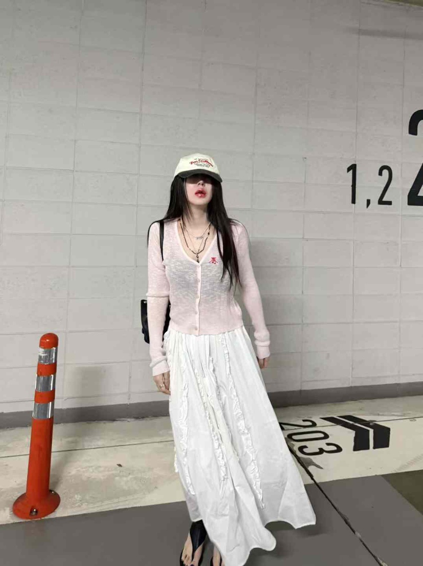 WATERMELON韓國直郵女士新品推薦熱賣休閑25春夏時尚針織衫WATERMELON針織衫