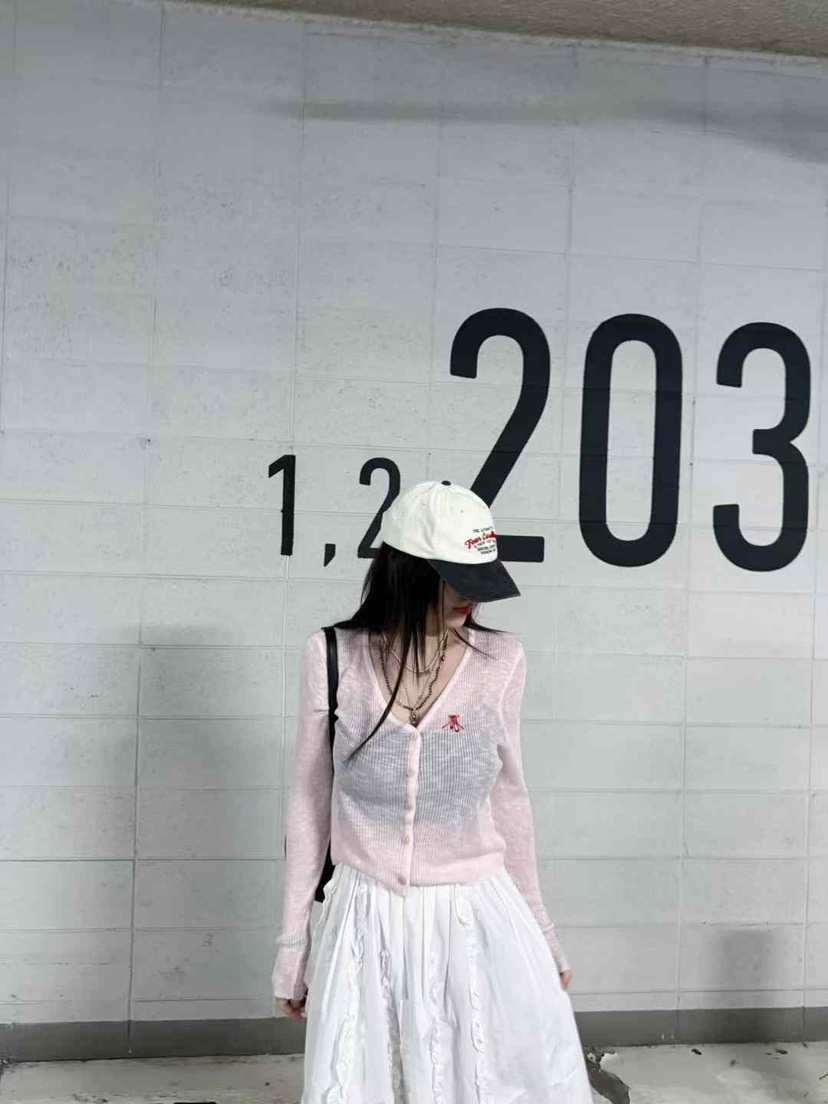 WATERMELON韓國直郵女士新品推薦熱賣休閑25春夏時尚針織衫WATERMELON針織衫