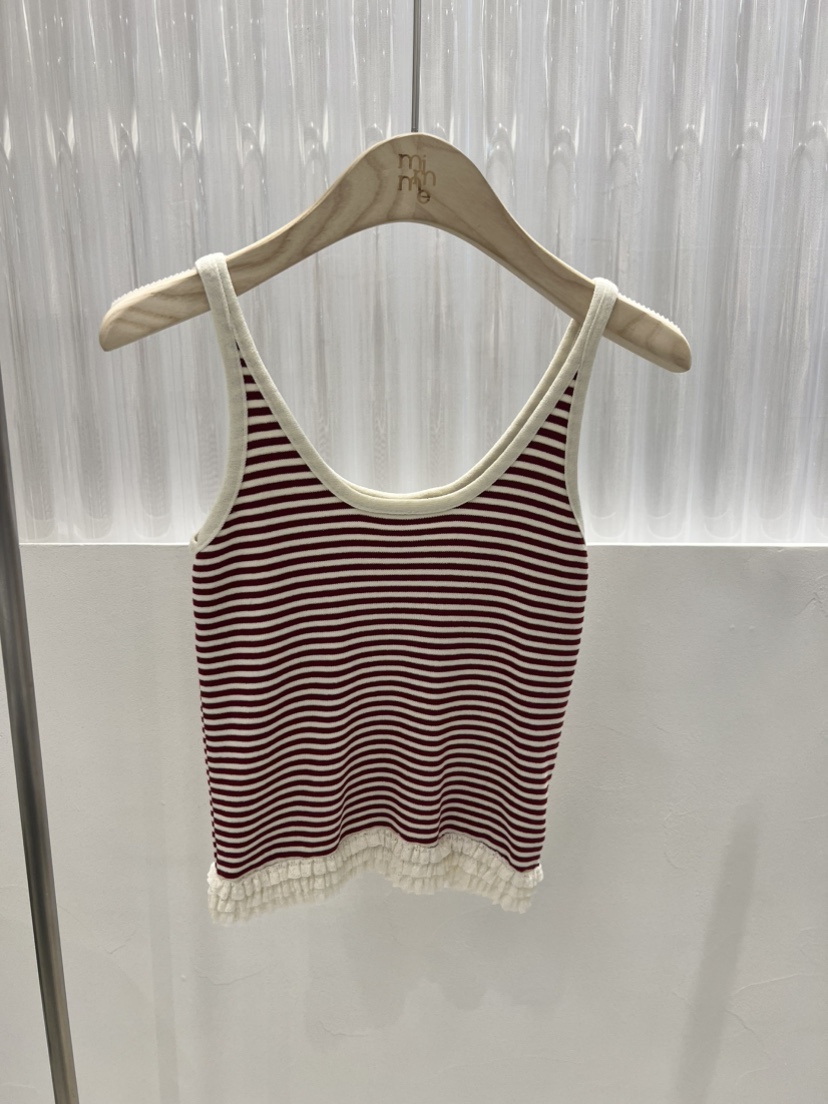 MIMME韓國代購女裝新品職業真品人氣25春夏推薦休閑吊帶背心MIMME吊帶/背心