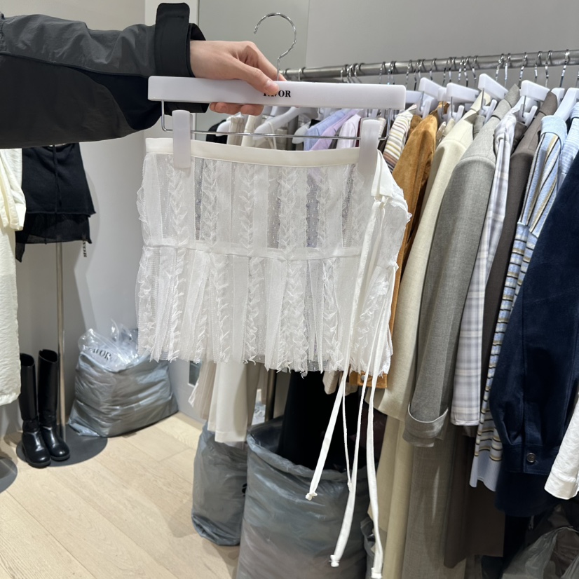 FAVOR-P東大門代購女士新款人氣25春夏熱賣休閑真品時尚短裙FAVOR短裙