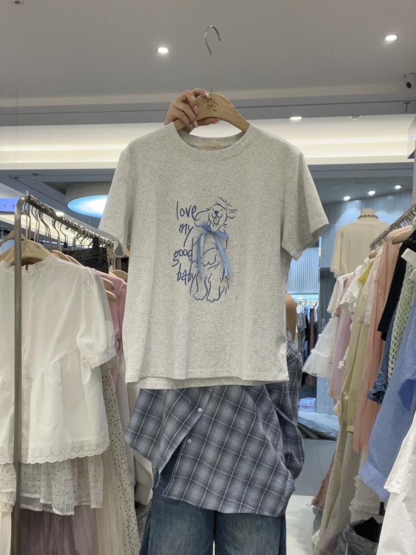 MIMME東大門直郵女裝新款休閑真品人氣時尚25春夏熱賣推薦T恤MIMMET恤圖色2