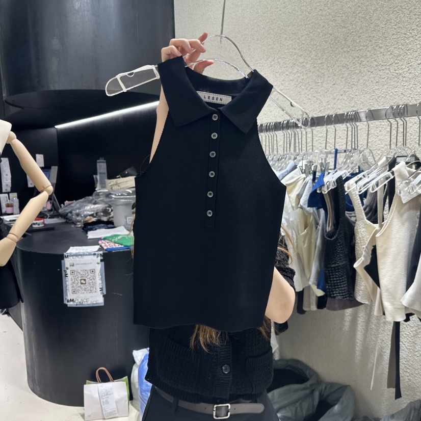 LESSEN東大門代購女士新款25春夏職業人氣熱賣時尚吊帶背心LESSEN吊帶/背心圖色2