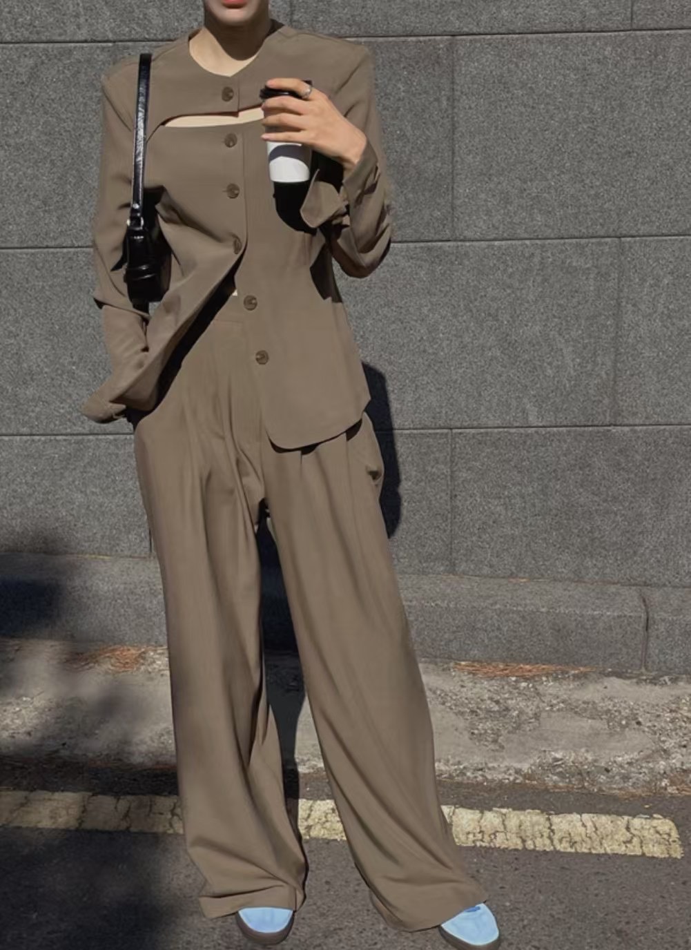 IACOCCA東大門實拍女士新款真品職業人氣時尚25春夏休閑套裝MARCEL___套裝