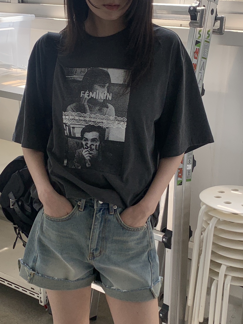 LOGARDEN韓國代購女裝新品熱賣真品25春夏推薦休閑職業時尚T恤LO GARDENT恤圖色2