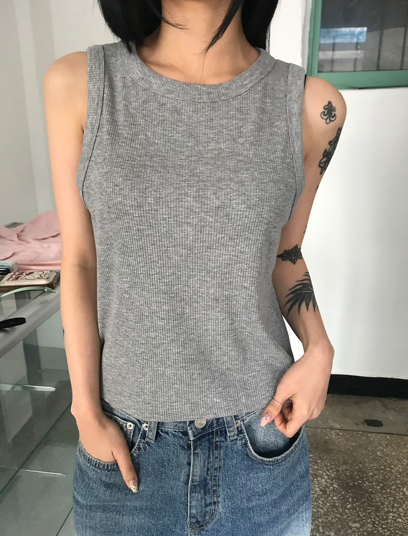 EOMPIT東大門直郵女裝新品時尚推薦休閑25春夏人氣吊帶背心EOMPIT吊帶/背心圖色1