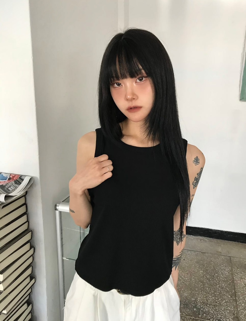 EOMPIT東大門直郵女裝新品時尚推薦休閑25春夏人氣吊帶背心EOMPIT吊帶/背心圖色4