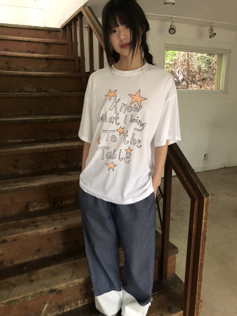 FLASH東大門代購女裝新品職業時尚25春夏人氣休閑推薦熱賣T恤FLASHT恤