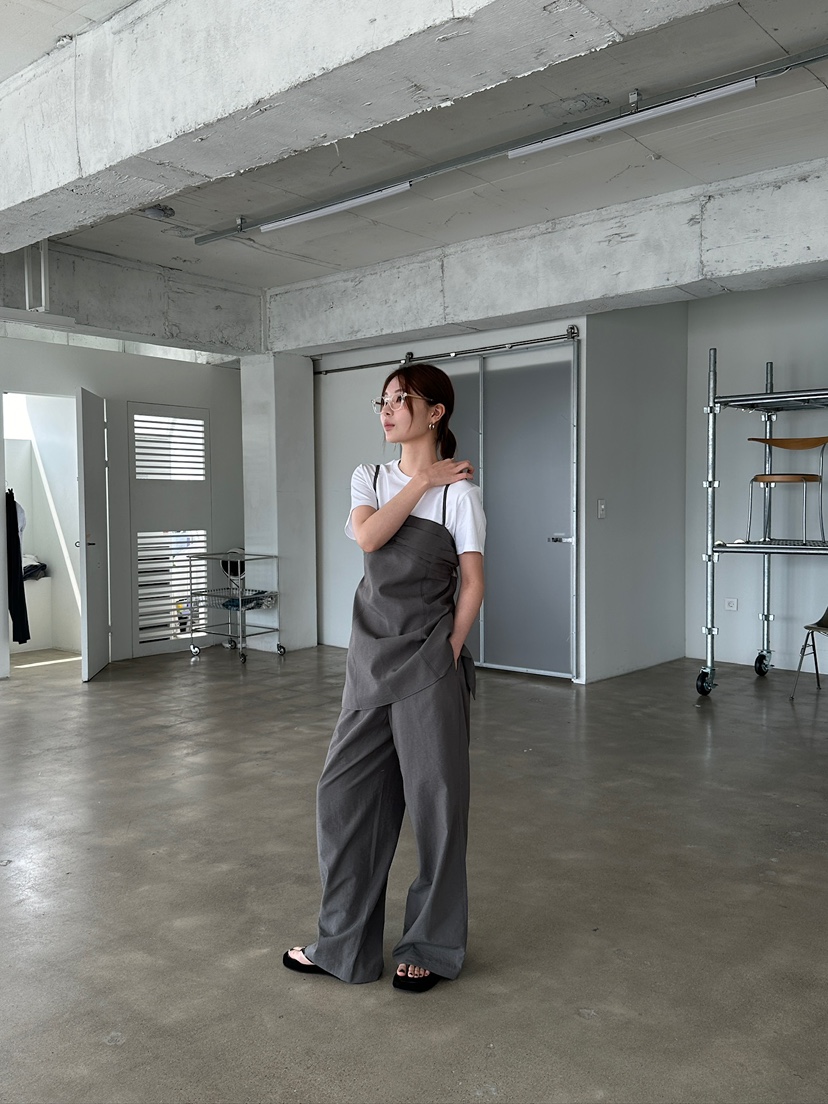 UNBOUND東大門實拍女士新款25春夏熱賣職業時尚人氣真品休閑褲UNBOUND休閑褲