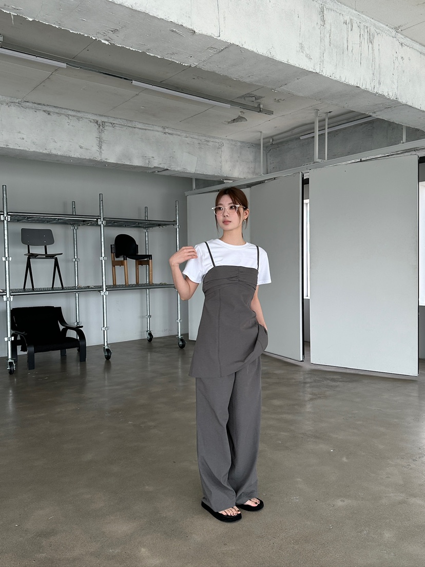 UNBOUND東大門實拍女士新款25春夏熱賣職業時尚人氣真品休閑褲UNBOUND休閑褲