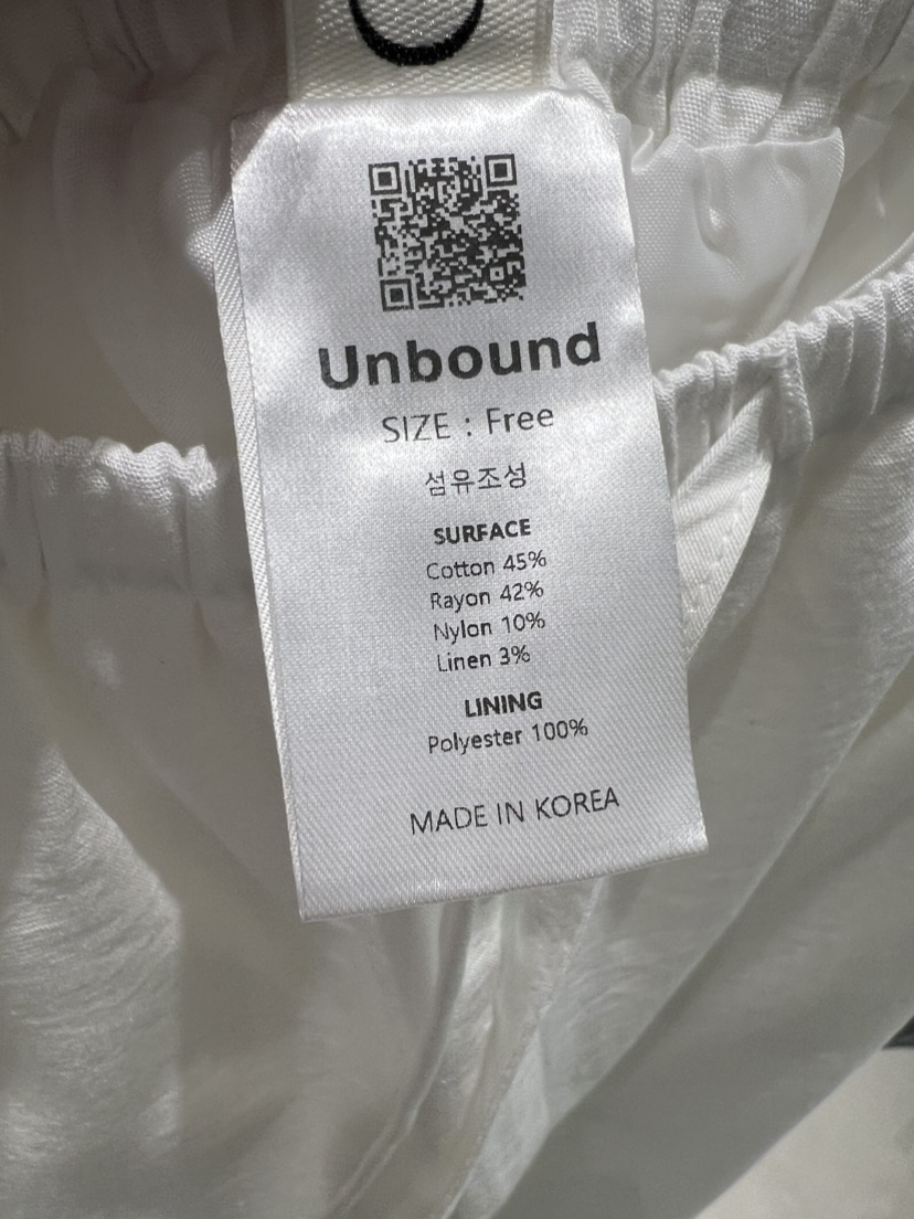 UNBOUND東大門實拍女士新款25春夏熱賣職業時尚人氣真品休閑褲UNBOUND休閑褲