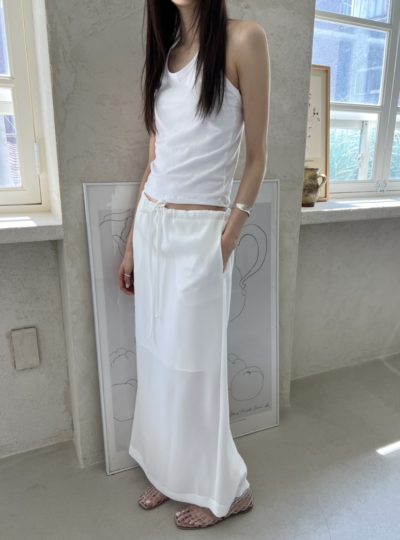 NOVUS韓國直郵女裝新款人氣休閑時尚職業真品熱賣推薦25春夏長裙NOVUS長裙
