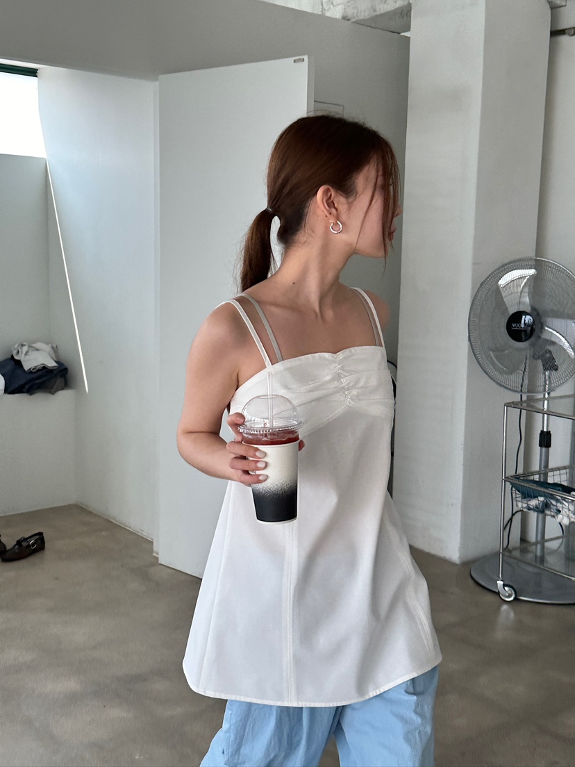 UNBOUND韓國直郵女裝新款真品25春夏休閑職業時尚人氣吊帶背心UNBOUND吊帶/背心