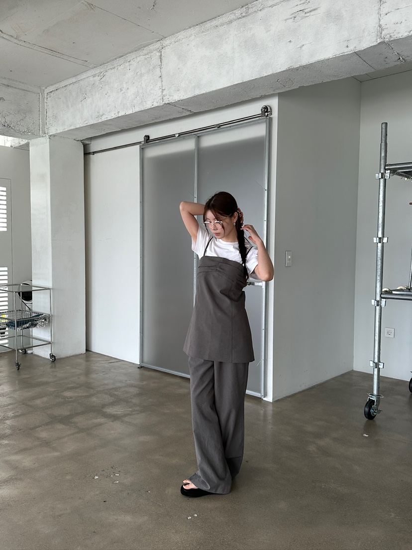 UNBOUND韓國直郵女裝新款真品25春夏休閑職業時尚人氣吊帶背心UNBOUND吊帶/背心