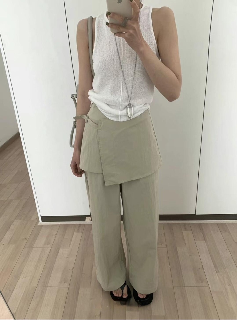 STRAWBERRY韓國代購女裝新品推薦休閑人氣真品25春夏職業裙褲STRAWBERRY裙褲圖色3