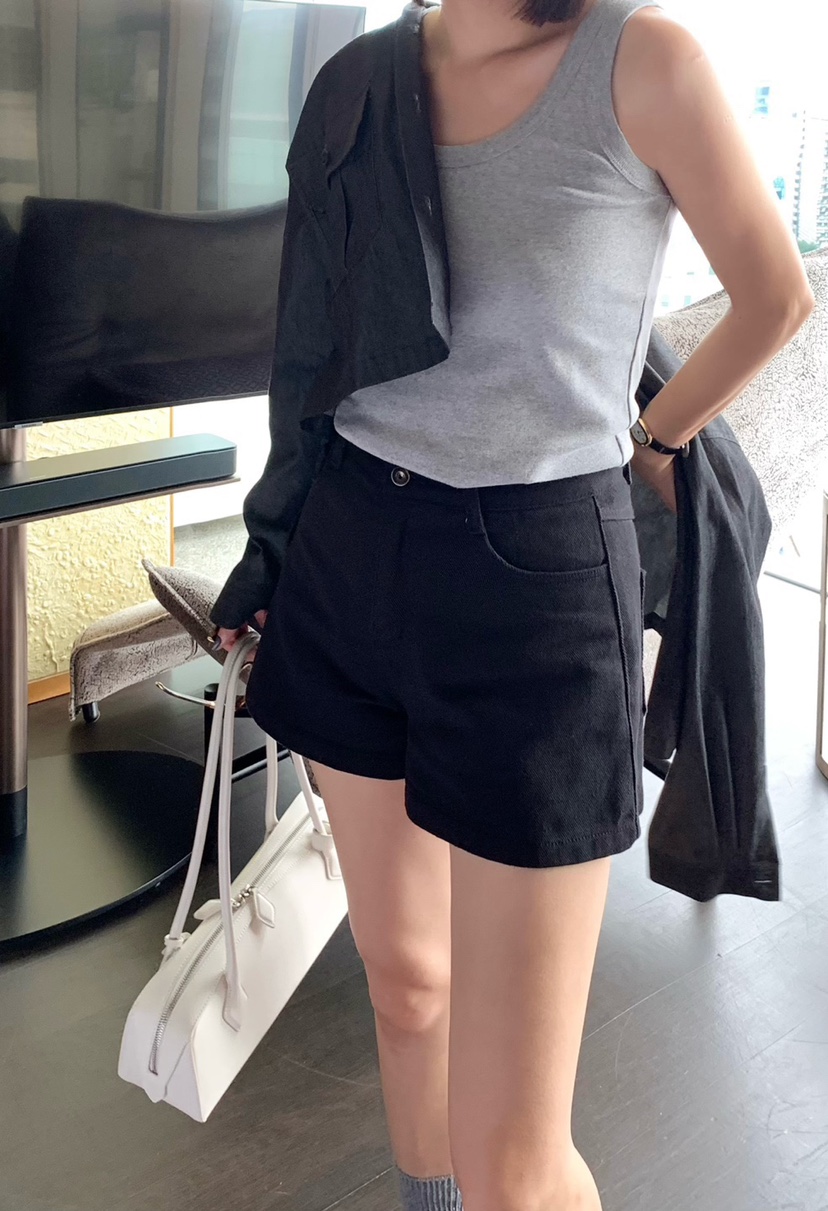 COURGETTE韓國直郵女裝新款時尚休閑人氣真品熱賣推薦職業短褲COURGETTE短褲