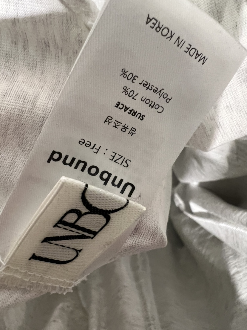 UNBOUND韓國直郵女裝新品人氣25春夏熱賣時尚真品休閑背帶褲UNBOUND背帶褲