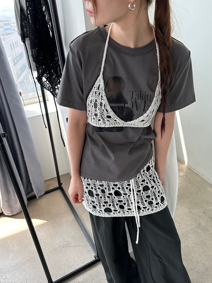 UNBOUND東大門實拍女士新品人氣休閑推薦真品職業時尚25春夏T恤UNBOUNDT恤